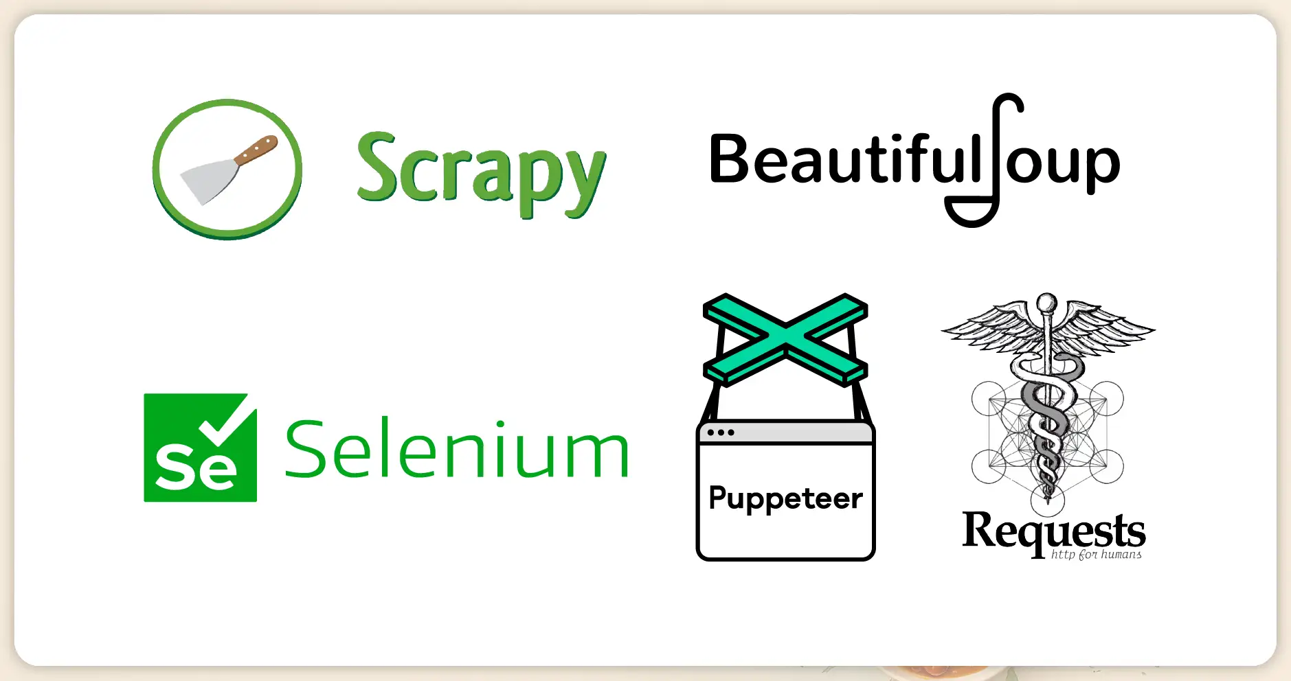 Tools and Technologies for Food Data Scraping